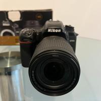 NIKON D7500, obiettivo 18/140 + tracolla laterale