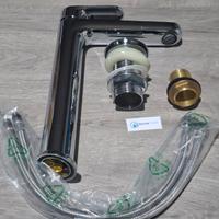 rubinetto lavabo alto cromo 