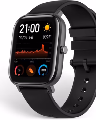 Amazfit GTS Smartwatch (Black) - Ricondizionato