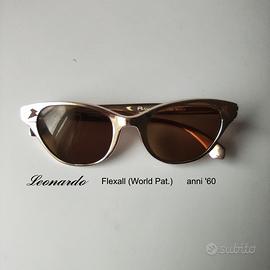 Occhiali da sole vintage Leonardo Cat-Eye