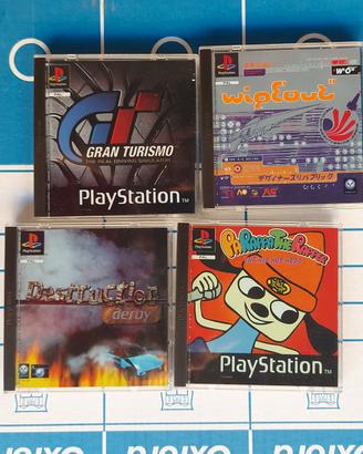 4 Miniature di videogiochi Playstation 1 PS1