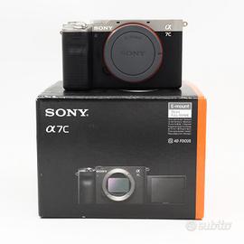 Sony A7C Body Silver 39.000 Scatti