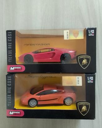 Macchinine Lamborghini Mondo Motors Die Cast 1/43