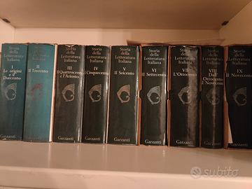 Storia della Letteratura Italiana Garzanti