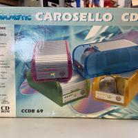 Contenitore porta cd dvd automatico