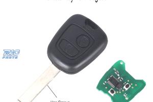 CHIAVE COMPLETA PER PEUGEOT E CITROEN HU83