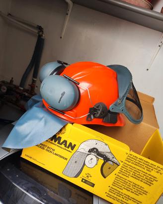 casco protettivo per decespugliatore 