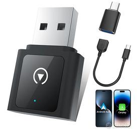 mini adattatore auto android carplay wireless