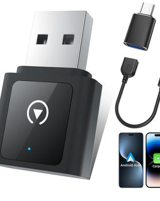 mini adattatore auto android carplay wireless