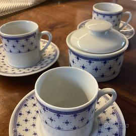 Tazzine caffe con zuccheriera