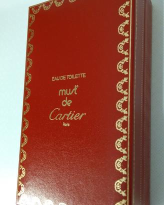 Must de Cartier Eau de Toilette 50 ml Vintage 