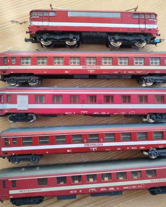 LIMA H0 LE CAPITOLE CONVOGLIO SNCF PASSEGGERI