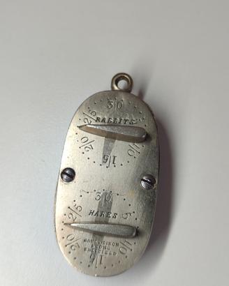 Contatore di selvaggina vittoriano 