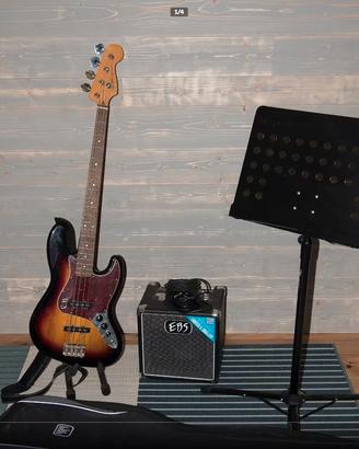 Basso Fender Squier Jazz Bass