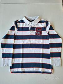 Maglia modello rugby a maniche lunghe