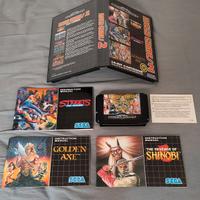 SEGA Mega Drive Shinobi Streets of Rage Golden Axe