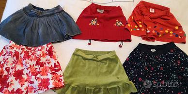 6 gonne bambina,6 anni Hello Kitty, Mayoral, Tuc