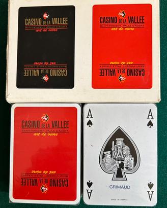 Carte da gioco Casino de la Vallee by Grimaud vint