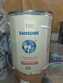 Contenitore Sansone  inox 150 litri per olio