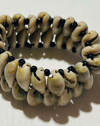 🐚 Bracciale Artigianale con Conchiglie Vere