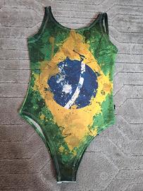 Body smanicato Brasil ótimo per il mondiale. 