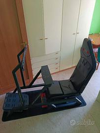 Postazione next level f-gt + supporto monitor