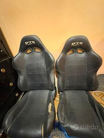 Coppia Sedili Sportivi DTS Exclusive - Neri/Cucitu