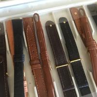 Cinturini vera pelle misure 12-14-16 assortiti