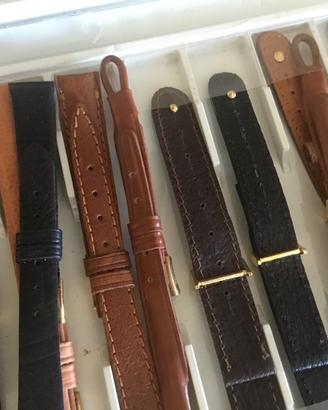 Cinturini vera pelle misure 12-14-16 assortiti