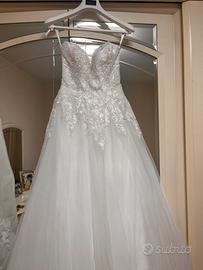 Abito da sposa taglia 38 MAI USATO!