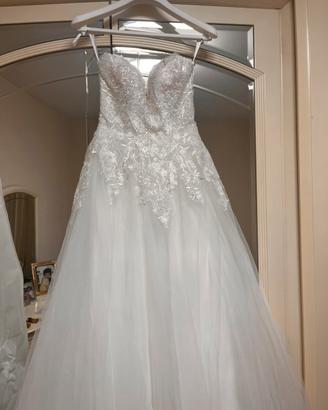 Abito da sposa taglia 38 MAI USATO!