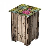 Sgabello Comodino Ecofriendly Chattering Rose Miho