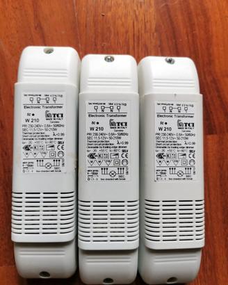 TCI TRASFORMATORI 12V w210W 230v 3PZ