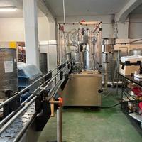Linea riempi-tappatrice etichettatrice automatica