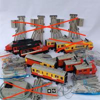 Lego lotto vrac train treni 12 v e 4,5  4 set