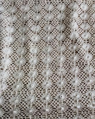 copriletto matrimoniale in cotone lavoro uncinetto