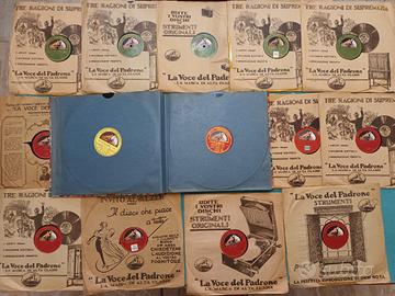 Lotto 24 Dischi 78 Giri La Voce Del Padrone 