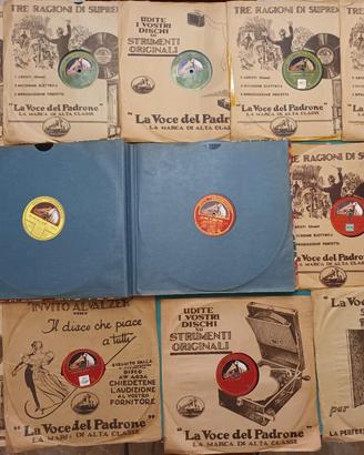 Lotto 24 Dischi 78 Giri La Voce Del Padrone 