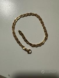 Bracciale oro uomo 18 kt