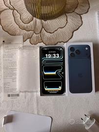 iphone 17 pro max Blue Titanium 1TB