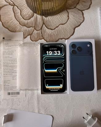 iphone 17 pro max Blue Titanium 1TB