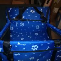 trasportino Pieghevole per auto cani/gatti