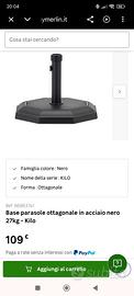 Base per ombrellone