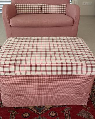 Divanetto con pouf