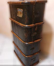 ANTICO BAULE FASCIATO 1920