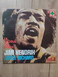 LP J. Hendrix & L.Richard-La Storia del Rock Vol.3