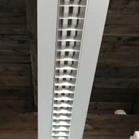 2 - Lampade da ufficio con 1 tubo al neon