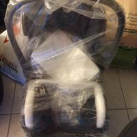 trio inglesina blu senza telaio