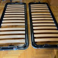 Rete a doghe singola reclinabile manualmente