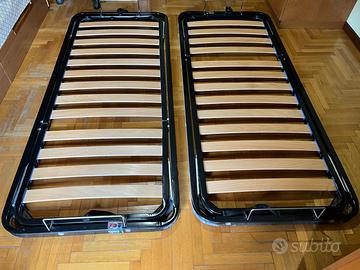 Rete a doghe singola reclinabile manualmente